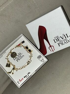 The devil wears Prada charm bracelet